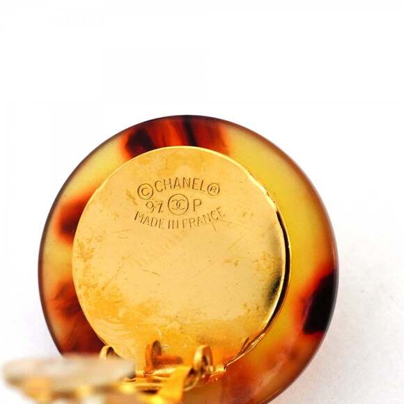 CHANEL Authentic Gold Earrings